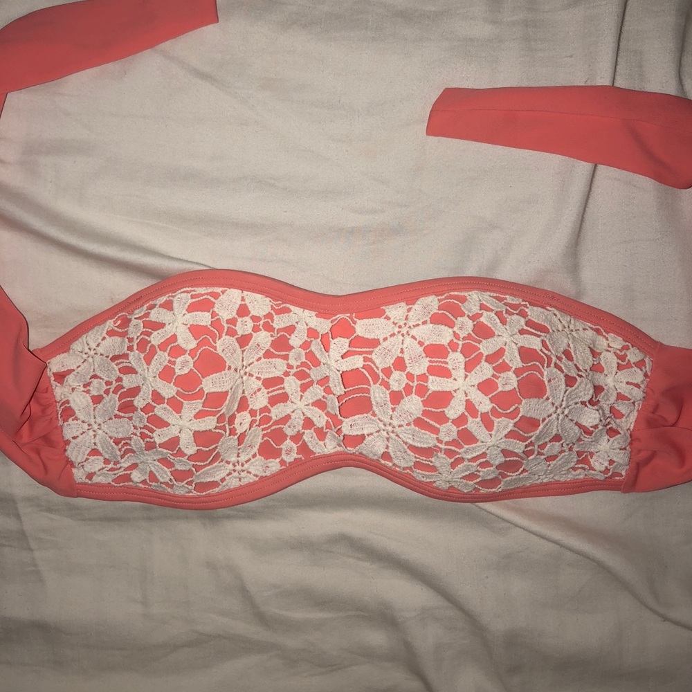 American eagle bandeau bathing suit top